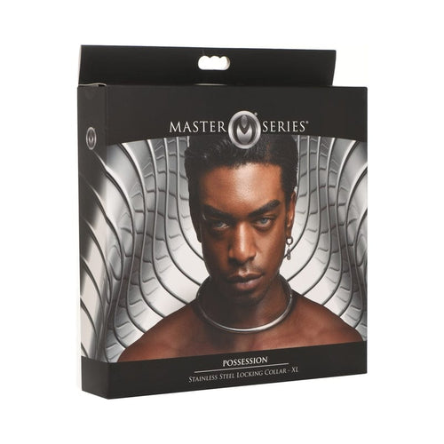 BONDAGE, FETISH & KINK Master Series Possession SSLockCollar XL