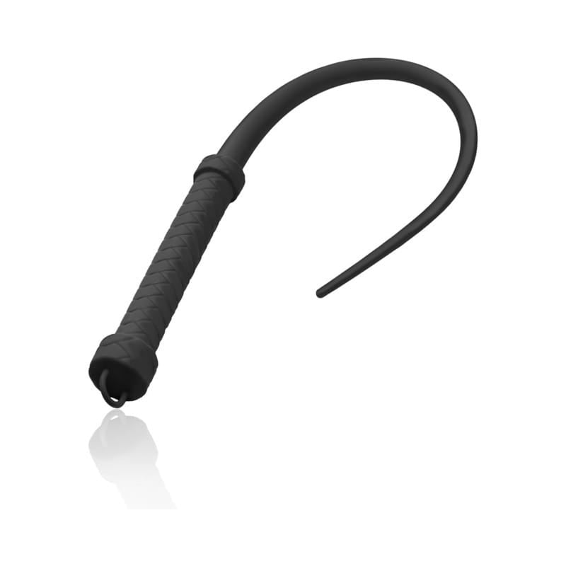 BONDAGE, FETISH & KINK Master Series Viper Tail Sili Whip Blk