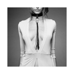 BONDAGE, FETISH & KINK Maze Tassel Choker
