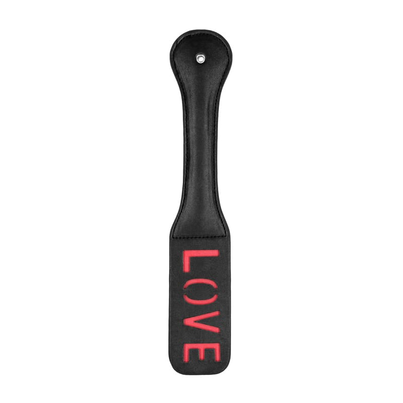 BONDAGE, FETISH & KINK Ouch 'Love' Paddle Black