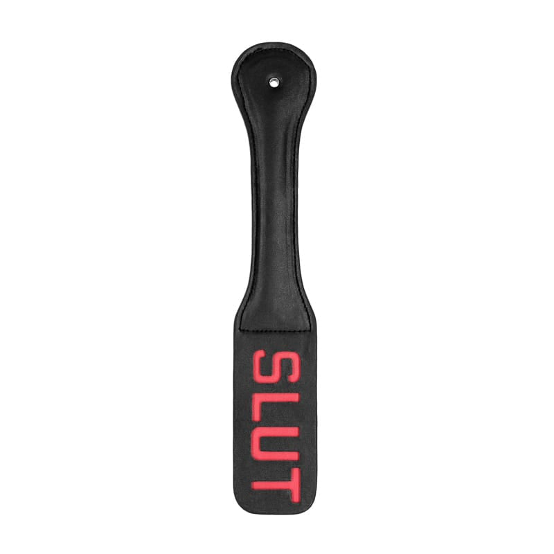 BONDAGE, FETISH & KINK Ouch 'Slut' Paddle Black