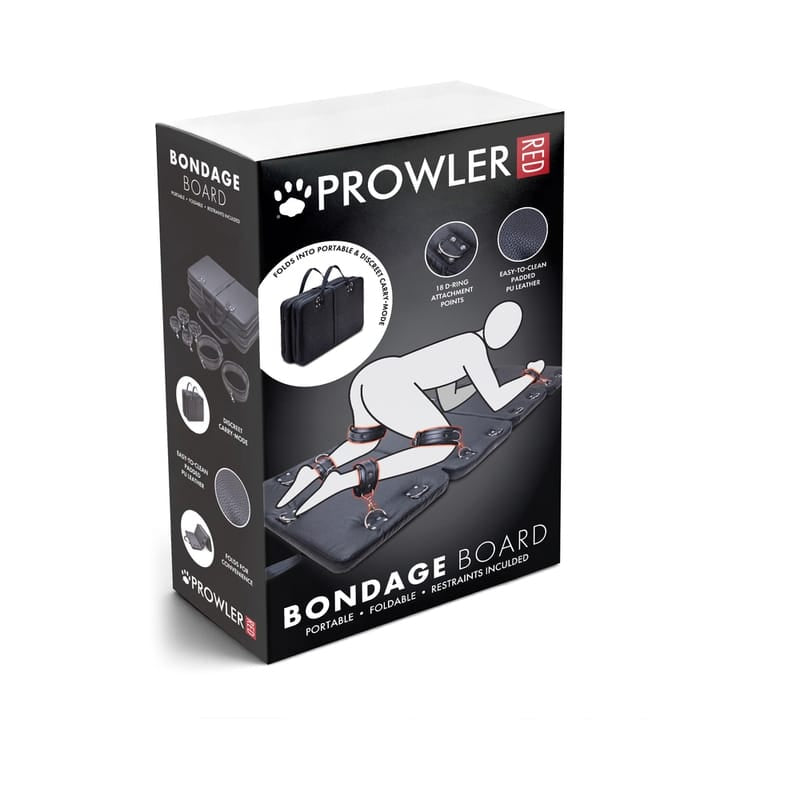 BONDAGE, FETISH & KINK Prowler RED Bondage Board restraints