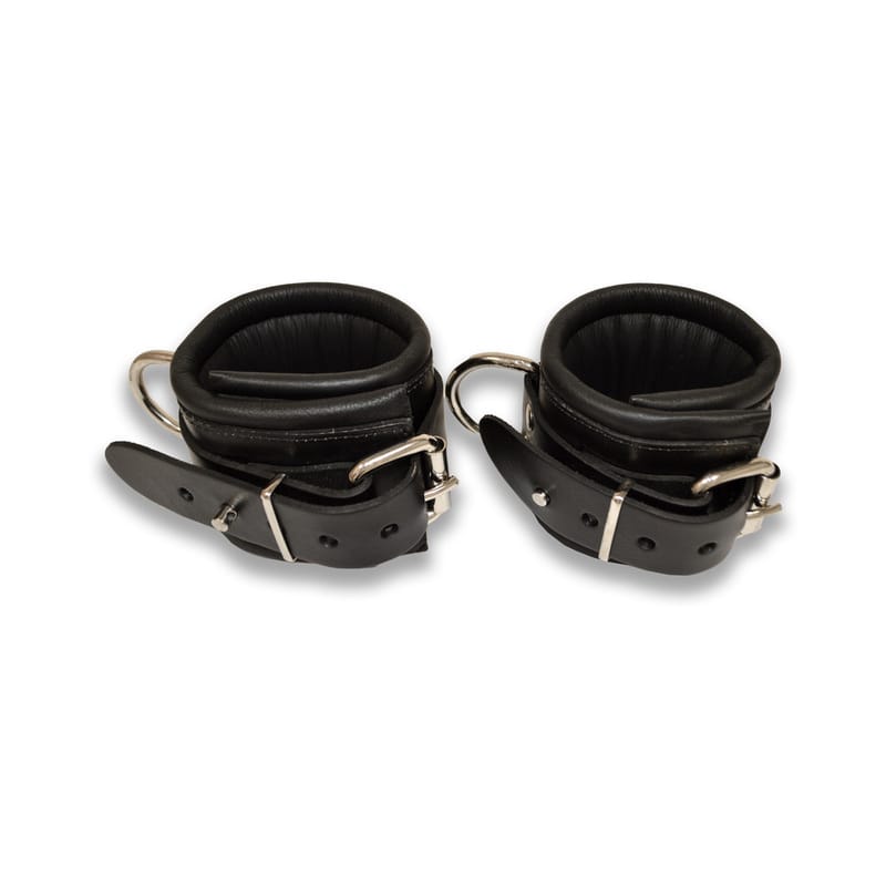 BONDAGE, FETISH & KINK Prowler RED Leather Lock Wrist Restra S