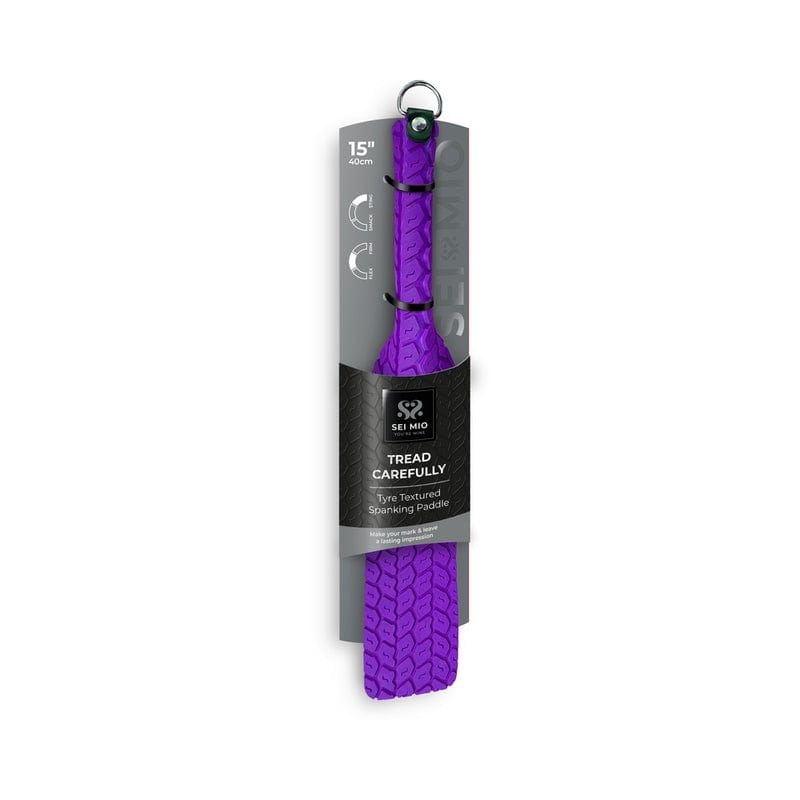 BONDAGE, FETISH & KINK SEI MIO Tyre 15 in. Paddle Purple