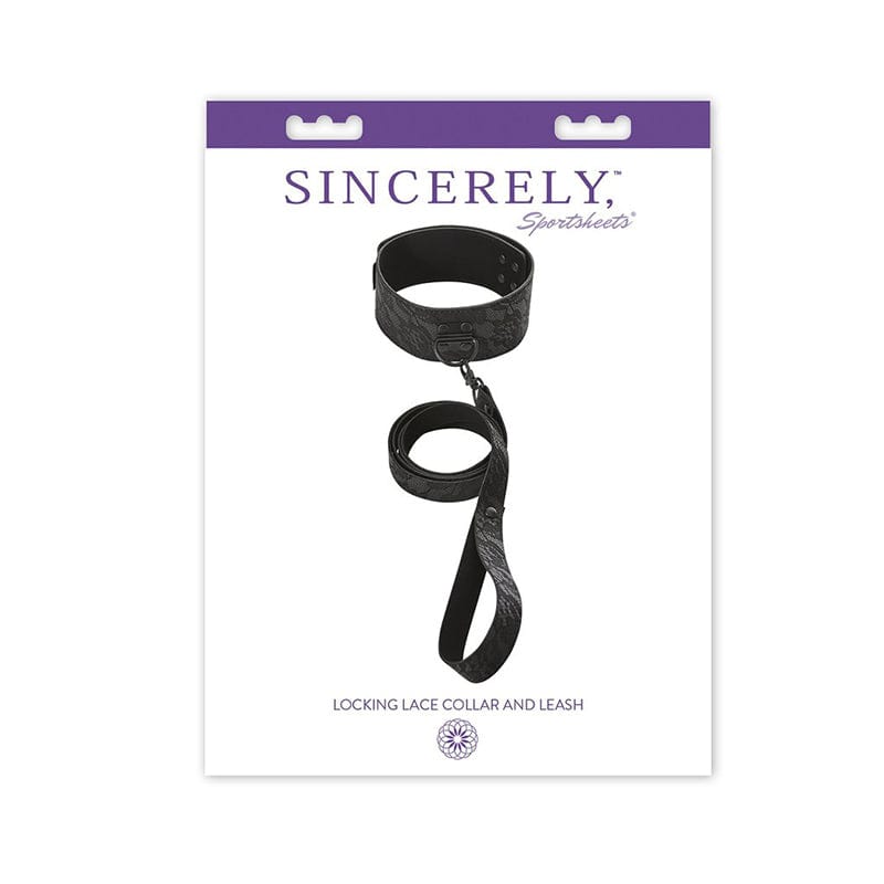 BONDAGE, FETISH & KINK Sincerely, SS Lace Collar & Leash