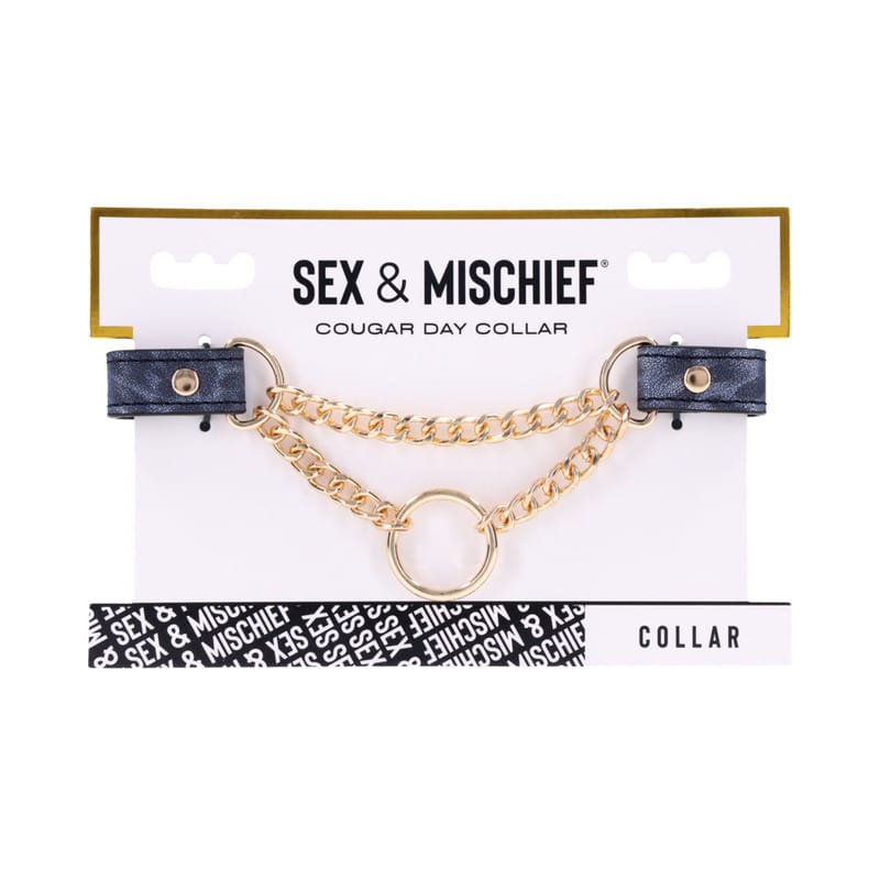 BONDAGE, FETISH & KINK SS S&M Cougar Day Collar