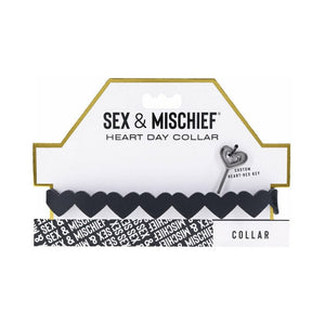 BONDAGE, FETISH & KINK SS S&M Heart Day Collar