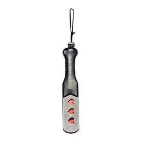 BONDAGE, FETISH & KINK SS S&M Heart Paddle Black