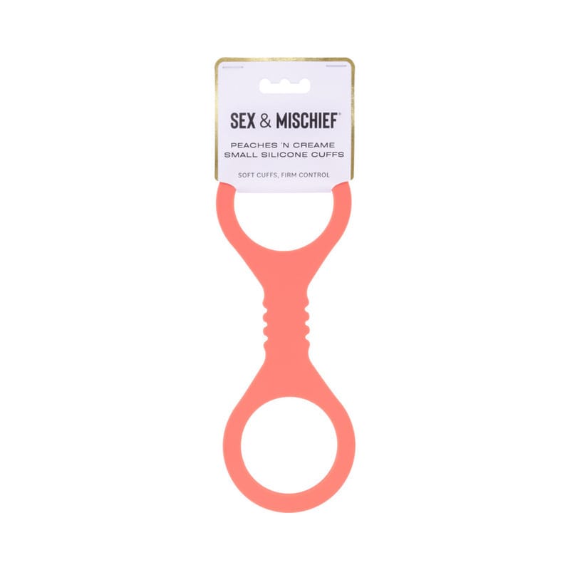 BONDAGE, FETISH & KINK SS S&M Peaches 'n CreaMe Sili Cuffs S
