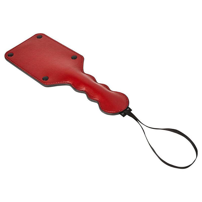 BONDAGE, FETISH & KINK SS Saffron Square Paddle Red