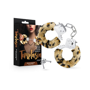 BONDAGE, FETISH & KINK Temptasia Beginner Cuffs Leopard