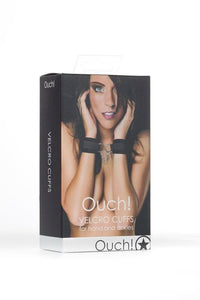 Bondage, Fetish & Kink VELCRO CUFFS BLACK