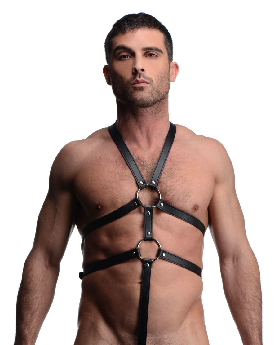 Bondage Gear Male Full Body Harness