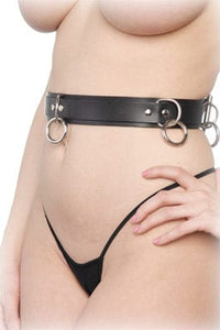 Bondage Gear Strict Leather Punk Bondage Belt