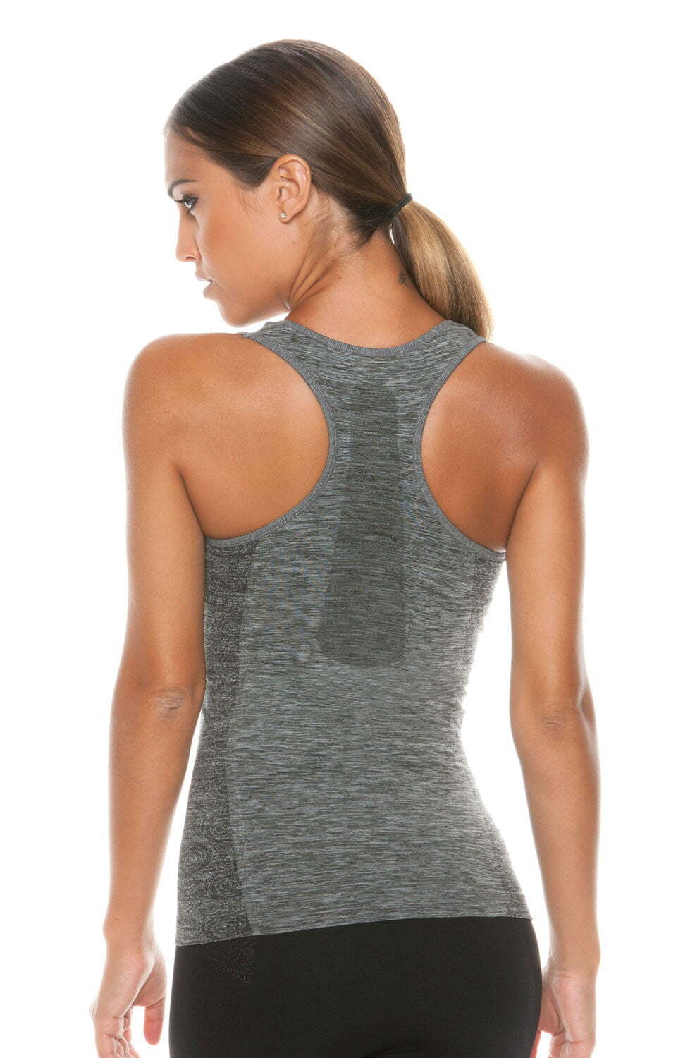 Bras Control Body 212185 Sporty Tank Top With Bra Melange/Grey