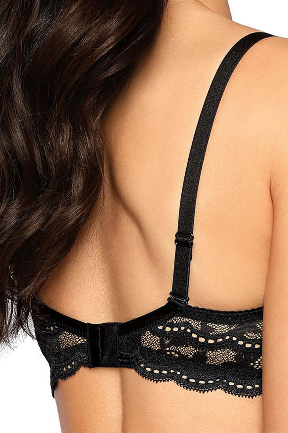 Bras Roza Lagerta Push Up Black