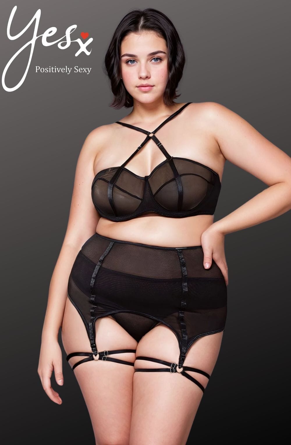Bras YesX YX868Q Three Piece Bra Set