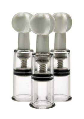 Breast and Nipple Pumps Max Twist Clit and Nipple Triple Sucker Set