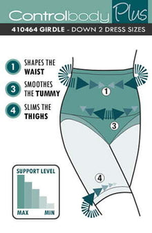 Briefs & Thongs Control Body 410464 Girdle Bianco