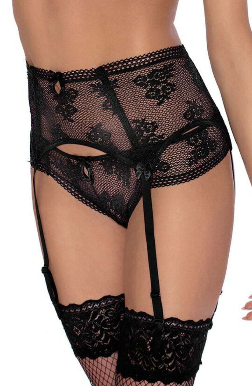 Briefs & Thongs Roza Euterpe Black Thong