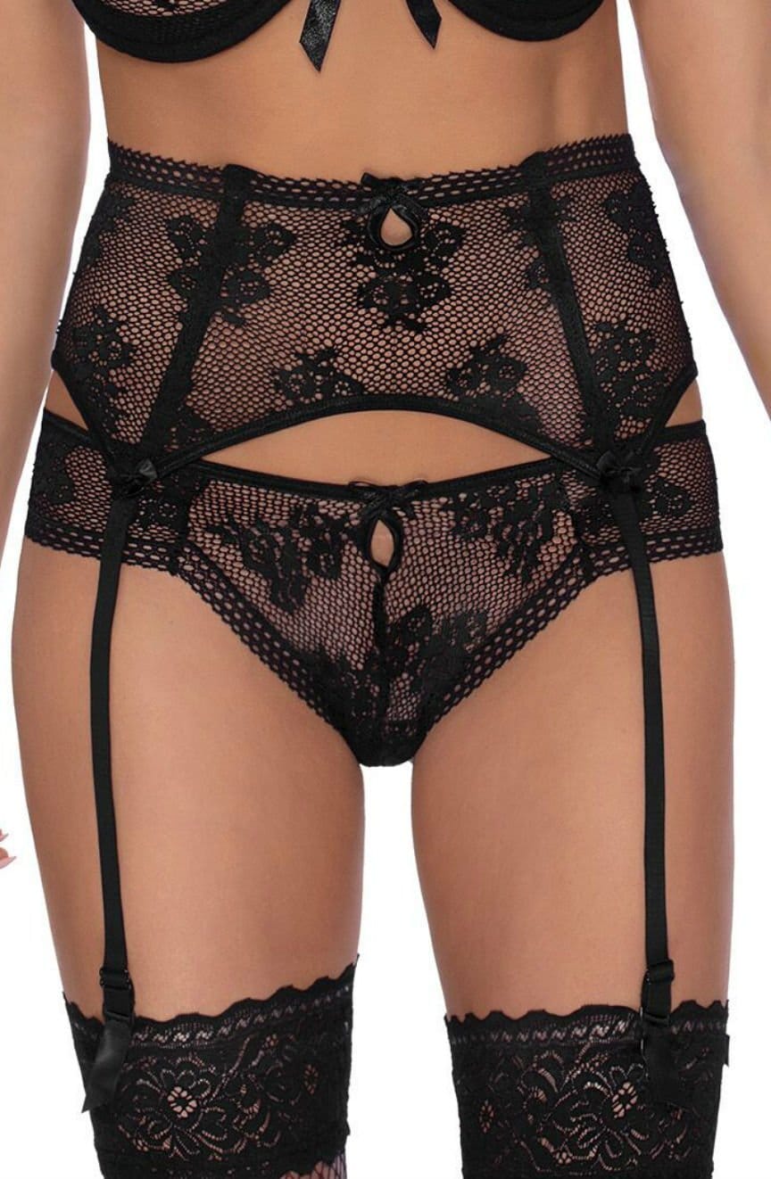Briefs & Thongs Roza Euterpe Black Thong