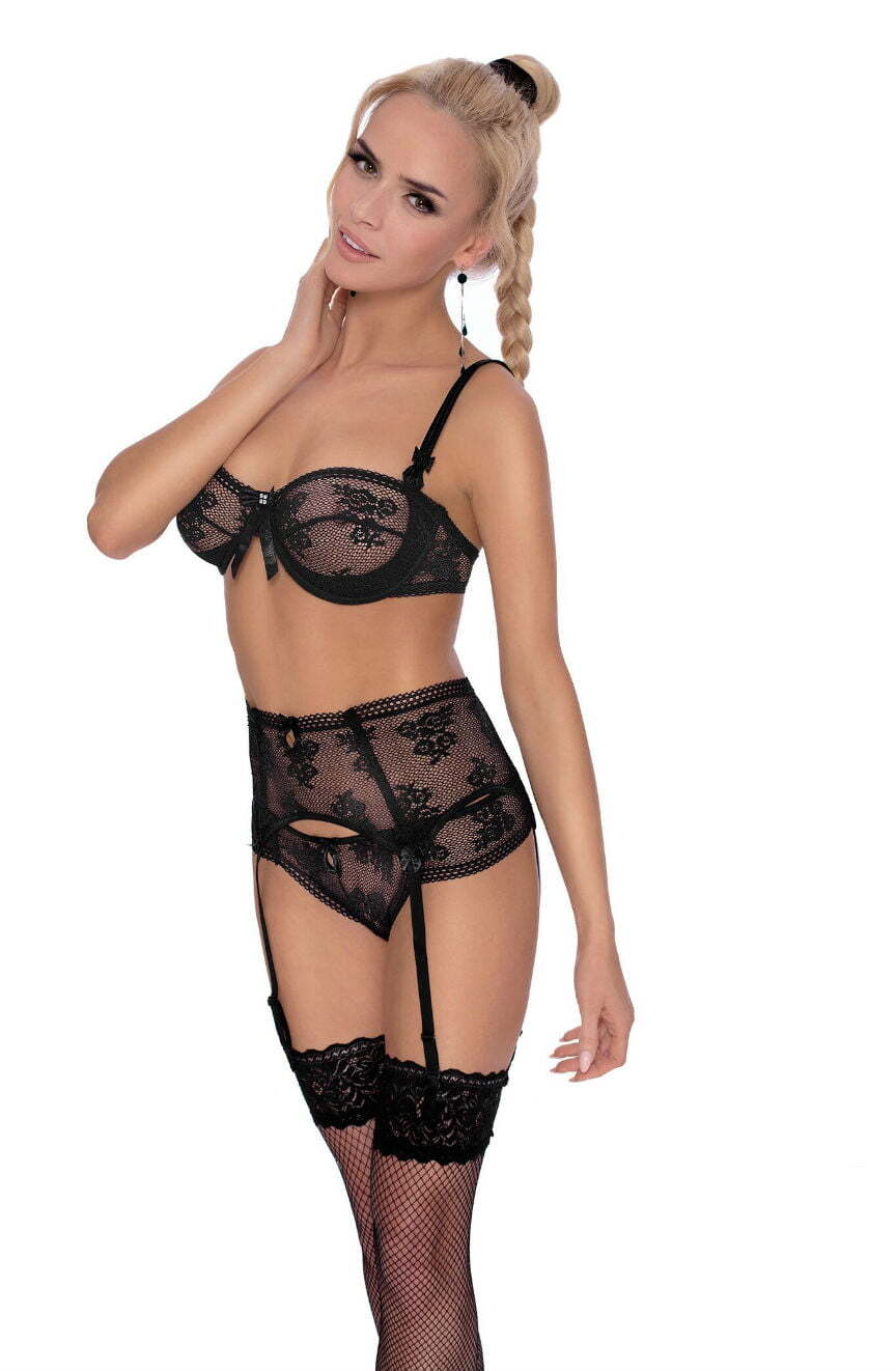 Briefs & Thongs Roza Euterpe Black Thong