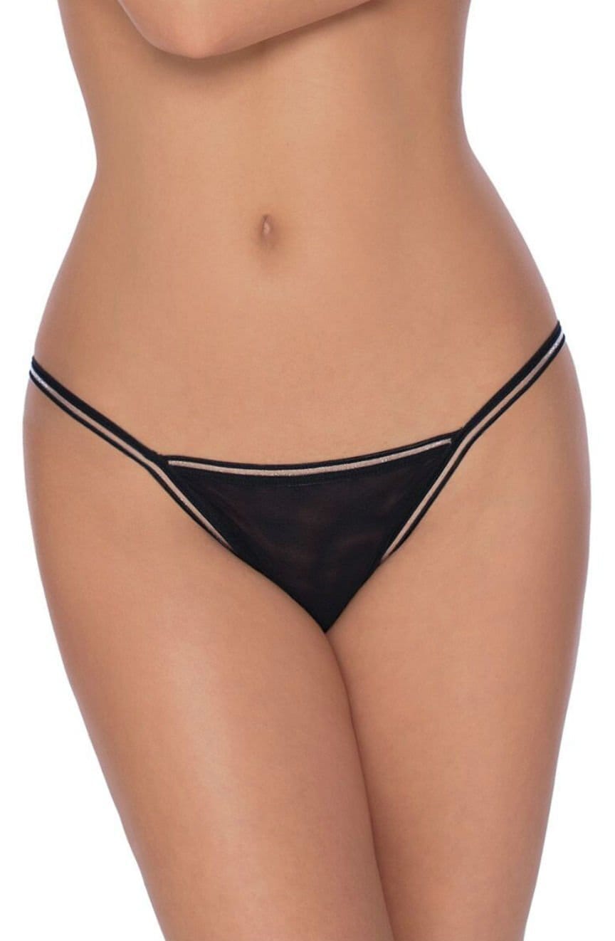 Briefs & Thongs Roza Fiona Thong Black