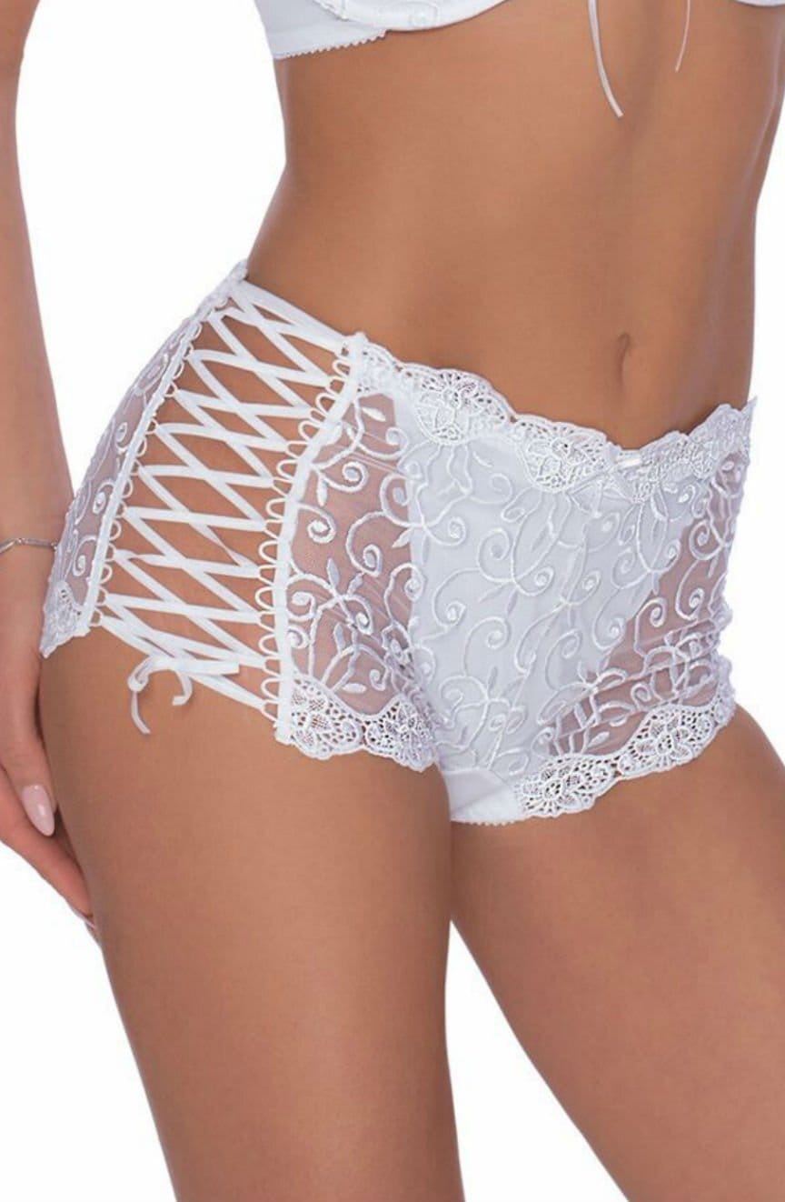Briefs & Thongs Roza Ginewra Short White