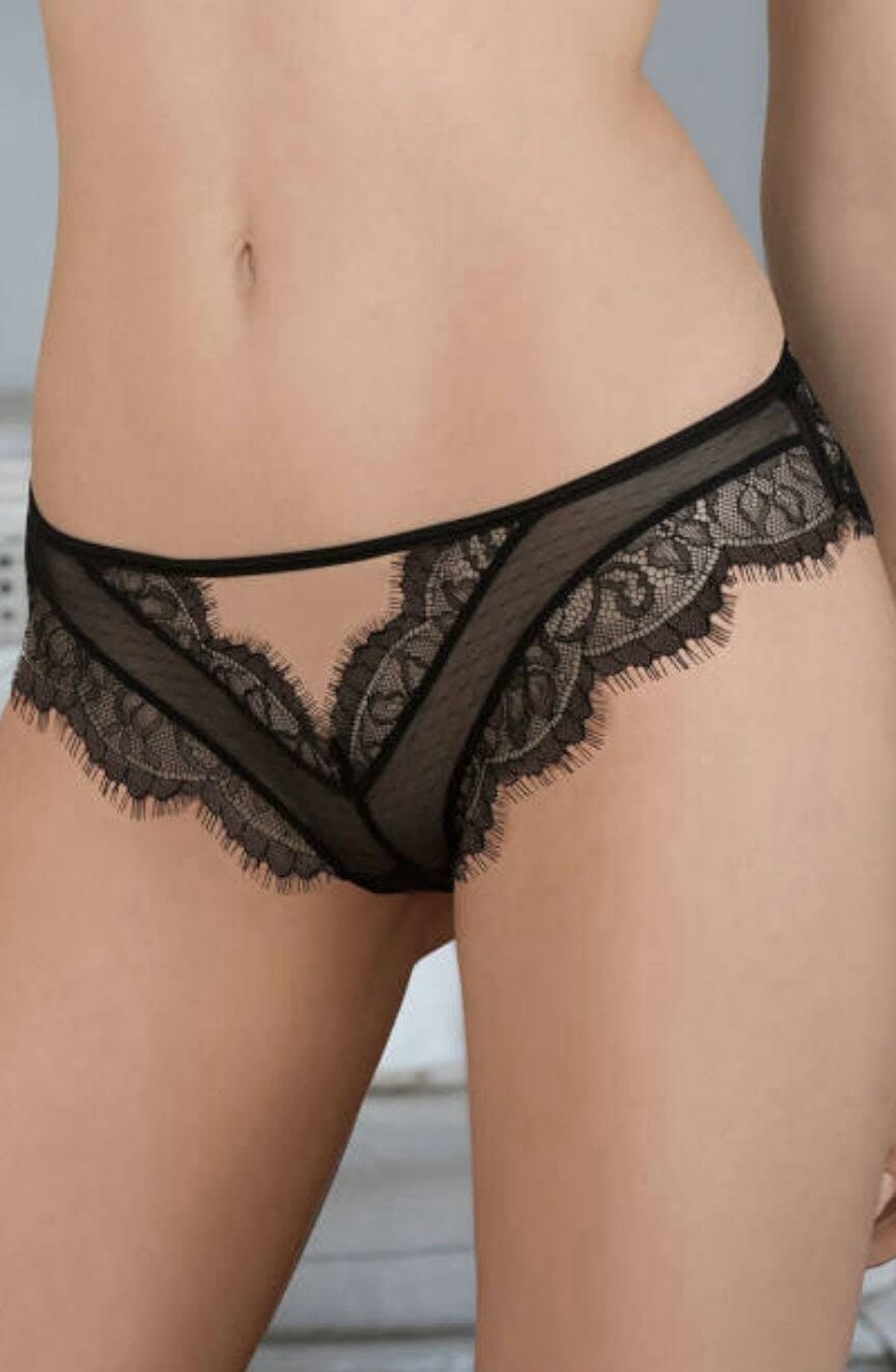 Briefs & Thongs Roza Idrisa Black Thong