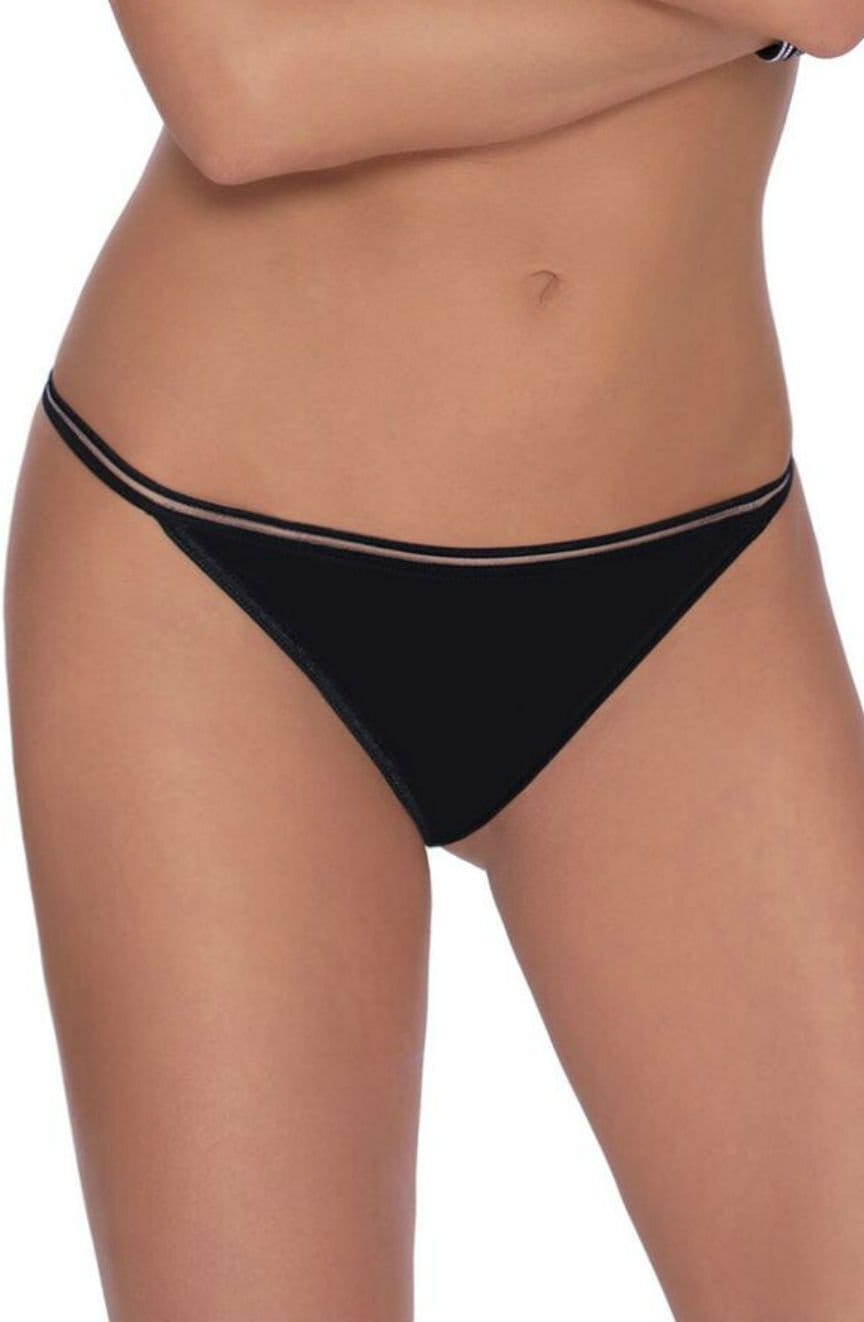 Briefs & Thongs Roza Lea Thong Black