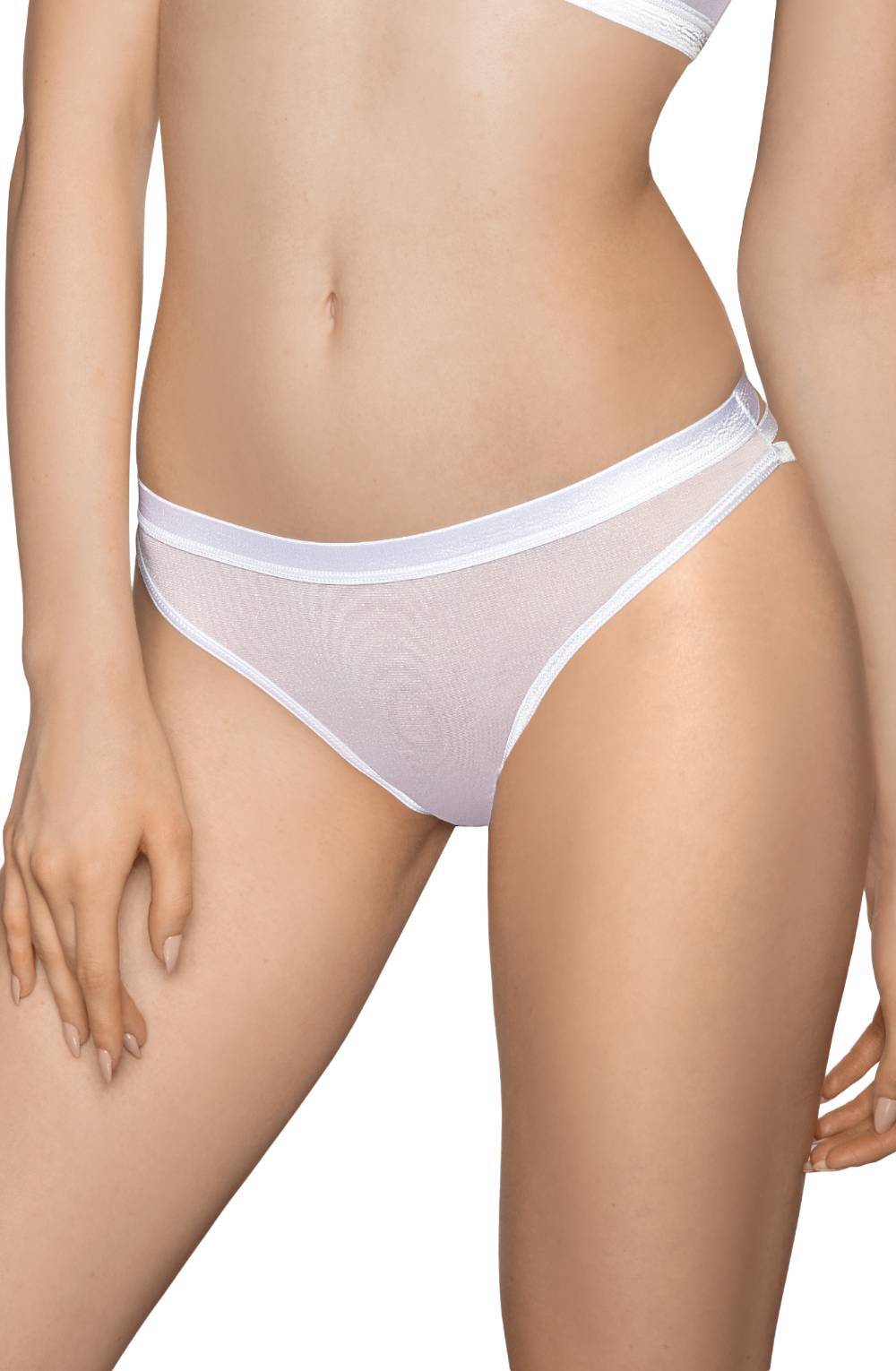 Briefs & Thongs Roza Lisbet White THONG