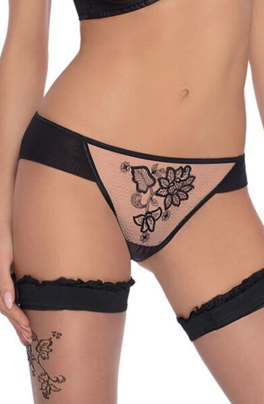 Briefs & Thongs Roza Mehendi Brief Black