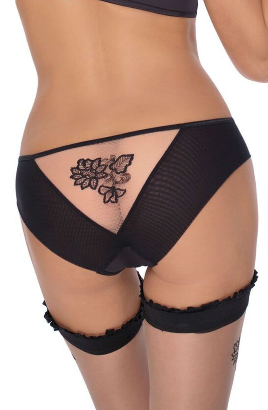 Briefs & Thongs Roza Mehendi Brief Black