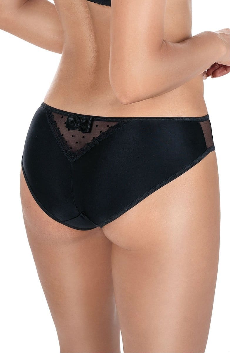 Briefs & Thongs Roza Nefer Brief Black-Salmon