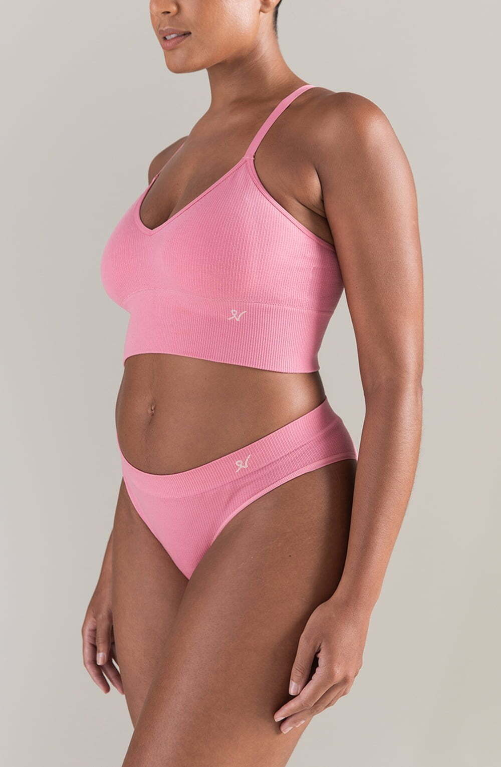 Briefs & Thongs The TENCEL(TM) High Leg Brief Rose Pink