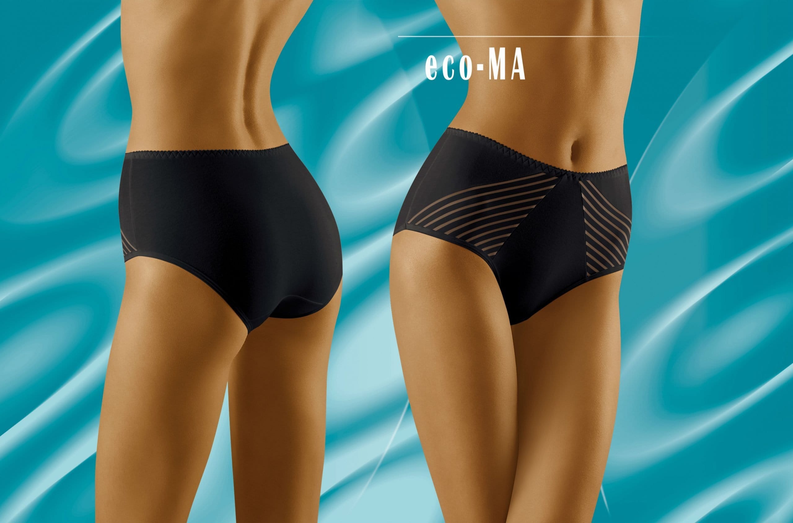 Briefs & Thongs Wolbar Eco-Ma Black