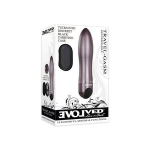 BULLETS AND EGGS Evolved Travel-Gasm Bullet Vibe W/Case