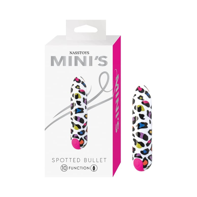 Bullets and Eggs Nasstoys Mini's Spotted Bullet White