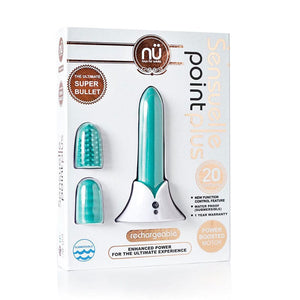 BULLETS AND EGGS Nu Sensuelle Point Plus Bullet Tiff Blue