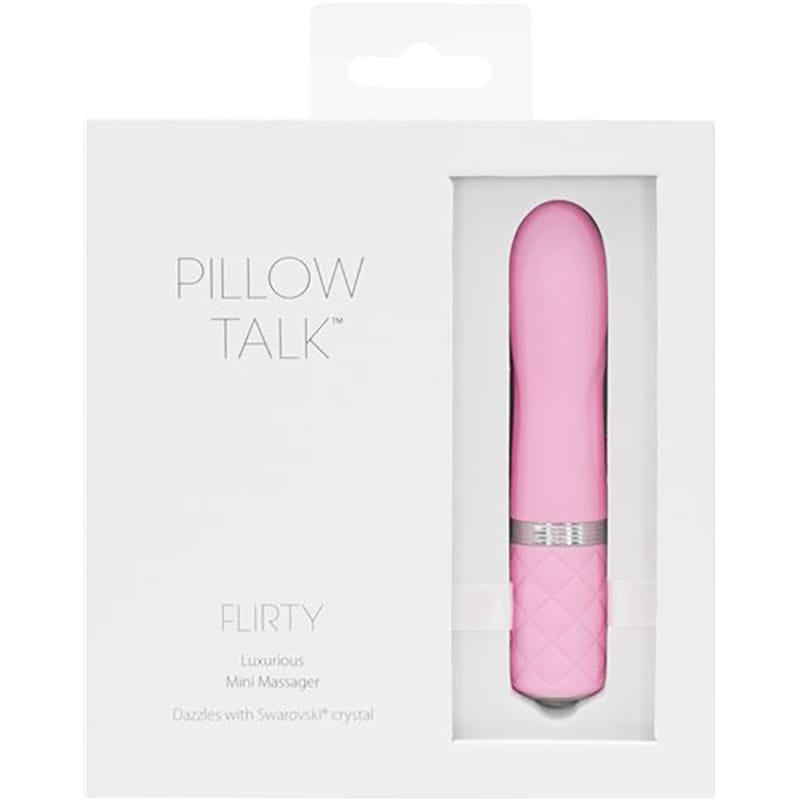 Bullets and Eggs Pillow Talk Flirty Bullet Pink
