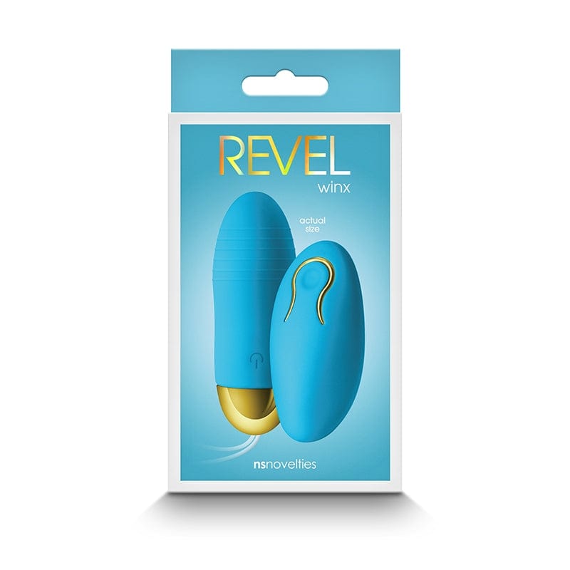 BULLETS AND EGGS Revel Winx Insertable Bullet Remote Blue