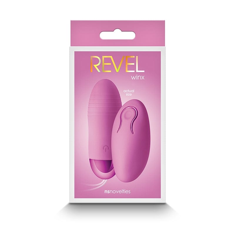 BULLETS AND EGGS Revel Winx Insertable Bullet Remote Pink