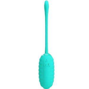Bullets & Eggs Kirk Rechargeable Vibrating Egg - Turquoise