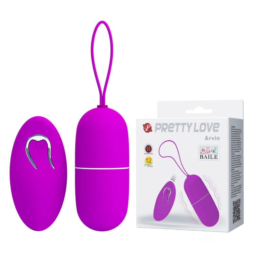 Bullets & Eggs Pretty Love Remote Control Bullet Arvin