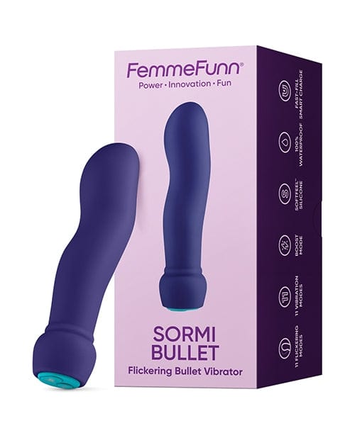 Bullets, Eggs, Rings Femme Funn Sormi Fingerlike Bullet - Purple