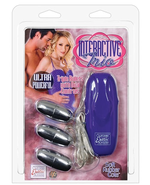 Bullets, Eggs, Rings Inter-Actives Trio - Blue
