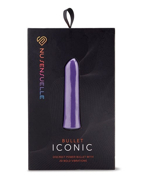 Bullets, Eggs, Rings Nu Sensuelle Iconic Bullet - Deep Purple