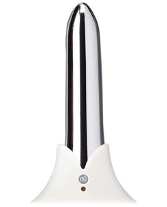 Bullets, Eggs, Rings Nu Sensuelle Point Rechargeable Bullet - Silver