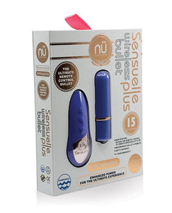 Bullets, Eggs, Rings Nu Sensuelle Remote Control Wireless Bullet Plus - Ultra Violet
