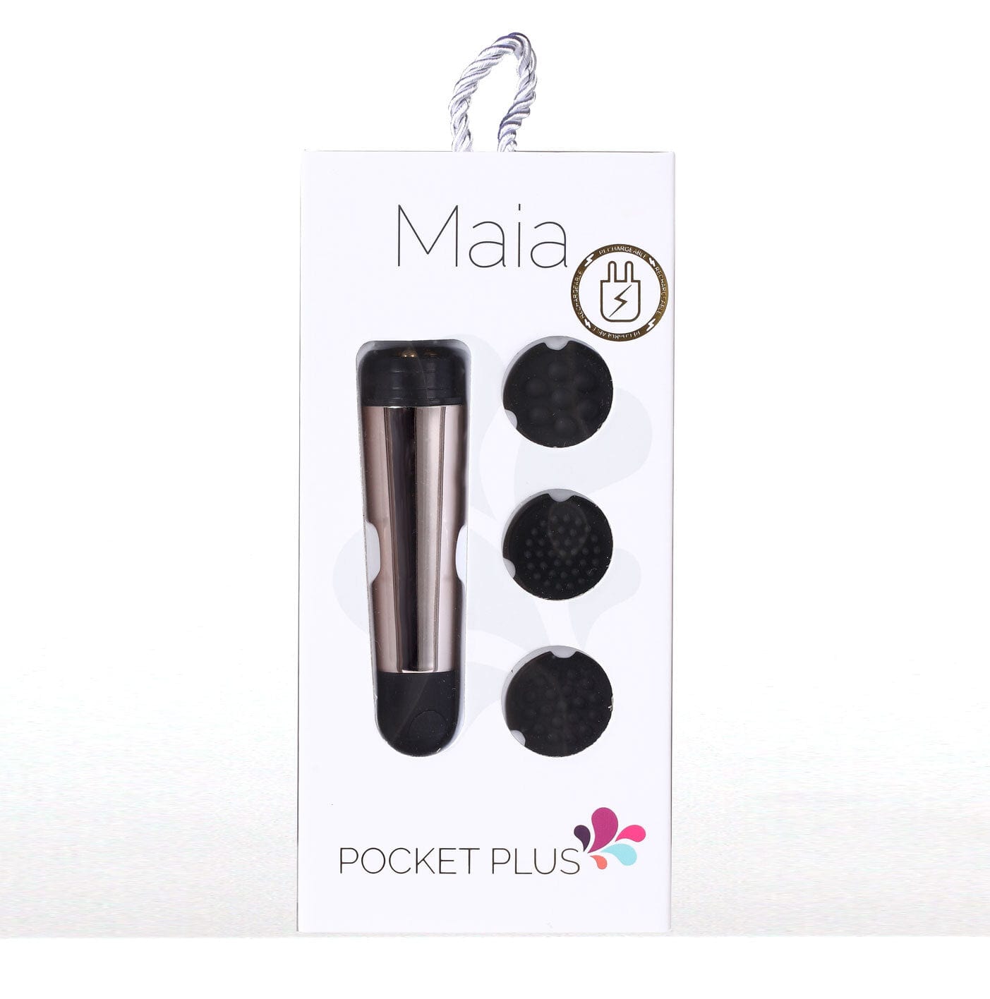 Bullets Maia Pocket Plus Rechargeable Pocket Massager - Rose Gold